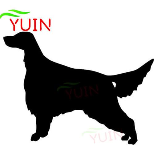 Personality Car Sticker Irish Setter Dog Truck Automobile Styling Anilmal Decals Fashion PVC Decoration Waterproof Decal