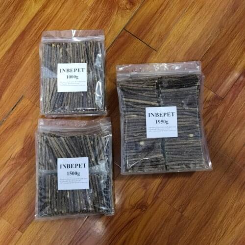 1kg/1.5kg/1.95kg Matatabi Pet Cat Snacks Sticks Cleaning Tooth Catnip Cat Toys Actinidia Silvervine Pet Toy for Cats 120x7-10mm