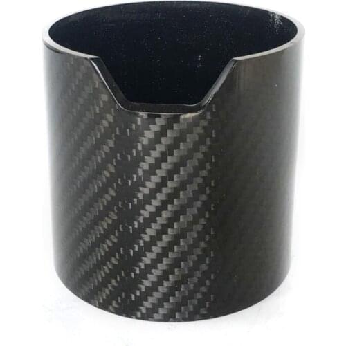 1pcs Carbon Fiber Exhaust muffler tip Carbon Case Glossy 93mm Universal Car accessories