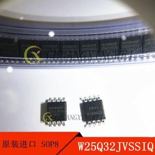 10PCS W25Q32JVSSIQ encapsulation SOP8 32 mbit 104 MHZ original FLASH memory products