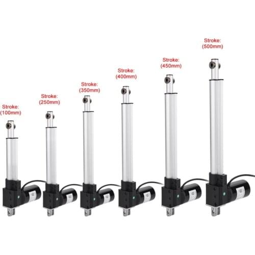 DC 12V Linear Actuator 6000N Linear Actuator Max Lift Stroke Electric Motor for Medical Auto Car Maximum Push/Pull 600kg