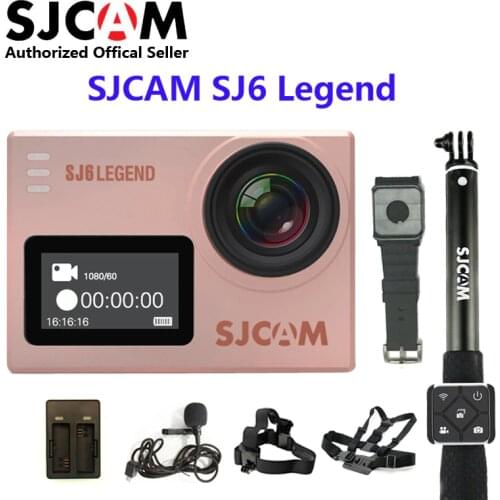 Original SJCAM SJ6 LEGEND WiFi 4K 24fps Ultra HD Notavek 96660 Waterproof Action Camera 2" Touch Screen Remote Sports