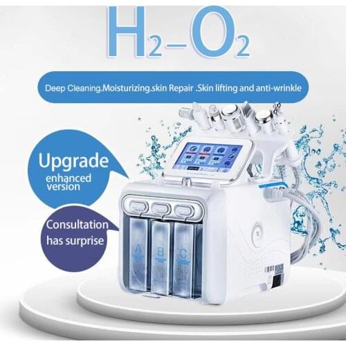 Water Oxygen Dermabrasion Jet Peeling Acne Treatment Facial Rejuvenation Skin Moisturizing Face Care Oxygen Spraye Machine