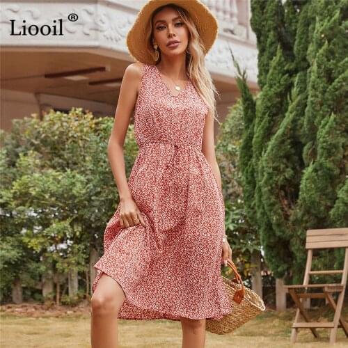 Liooil Fashionable Sundresses