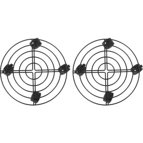 Metal Plant Flower Pot Stand Trolley Caddy on Wheels Indoor Outdoor Home Garden Tools (2-Pack)