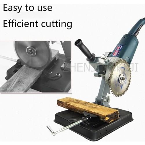 180-230 Angle Grinder Bracket Multifunction Special Rack For Angle Grinder Cutting Diameter 230MM Thickened Iron Base 29CM*29CM
