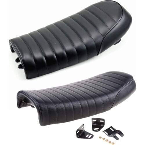 Motorcycle Retro Seat Cushion Vintage Comfortable Hump Saddle for Cafe Racer CG125