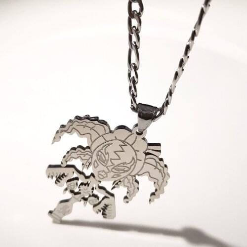 ICP Insane Hip-HOp Necklace Pendant Stainless steel YUM YUMS Lure Charm Hells Pit Charm Twiztid Rare Juggolo ICP Hatchetman