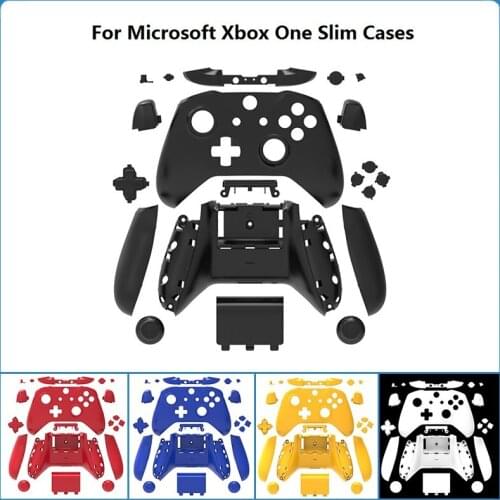 Wireless Controllers Handle Shell Replacement For Microsoft Xbox One S Slim Cases Multicolor Housing Shell Full Set Repair Case