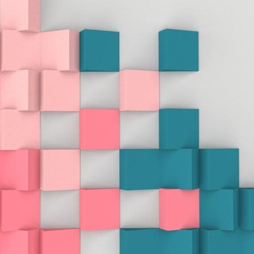 Silicone mold for cement wall brick square concrete Mosaic wall brick plaster background wall silicone mold