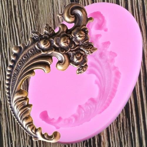 Rose Flower Bouquet Silicone Mold Wedding DIY Cake Decorating Tools Cupcake Baking Fondant Molds Chocolate Sugar Craft Moulds