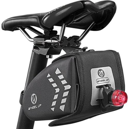 Portable Waterproof Bike Saddle Bag Portable Cycling Seat Pouch Bicycle Tail Bags Rear Pannier Cycling Equipment