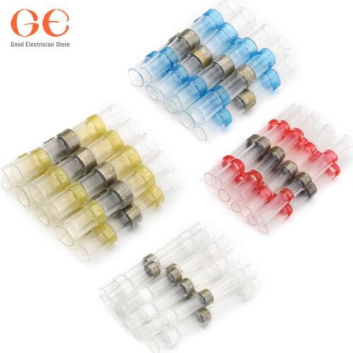 100 PCS Heat Shrink Solder Sleeve Connectors Seal Wire Connectors Waterproof Insulated wire connector wire connectors