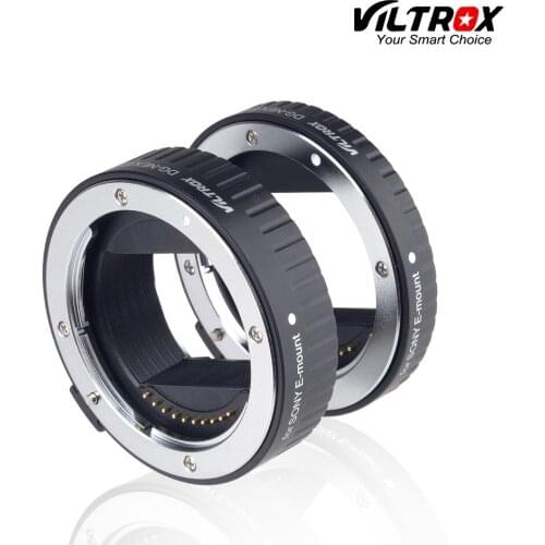 Viltrox DG-NEX Auto Focus Macro Extension Tube ring ForSONY E-Mount NEX-5R NEX-5/6/7 A7 A7R A7S A7SII NEX-7 A6000 A6300