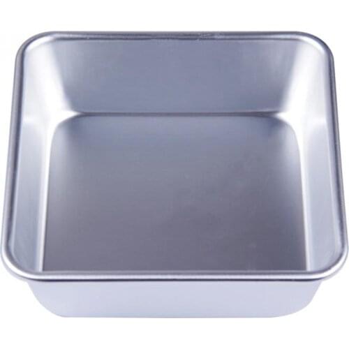 8 Inch Aluminum Alloy Mousse Square Cake Mold Cake Mould Bakeware Decorating Baking Tools