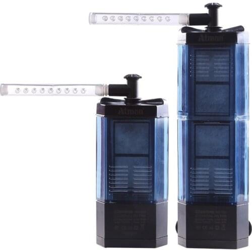 Aquarium Filter Submersible water pump, Waterfall Tube Rainy Pipe for fountain, 2.5W Adjustable to control Water Rain Spray Bar