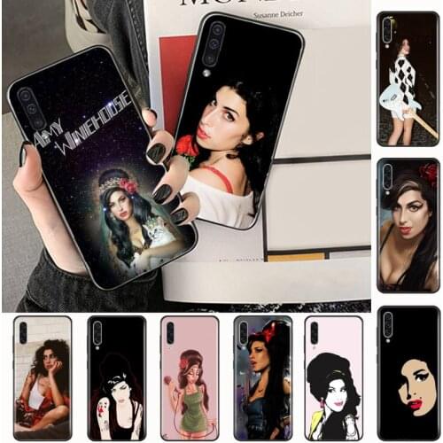 Amy Winehouse Phone Case For Samsung A40 A31 A50 A51 A71 A20E A20S S8 S9 S10 S20 Plus note 20 ultra