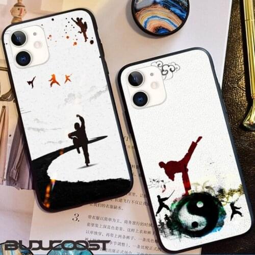 Sport taekwondo Kung Fu Martial Phone Case for iphone 11 Pro 11 Pro Max X XS XR XS MAX 8plus 7 6splus 5s se 7plus SE 2020 case