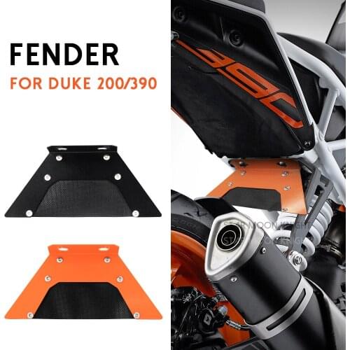 For Duke 200 390 Duke200 Duke390 Motorcycle Accessories Rear Mudguard Fender Rear Extender Extension