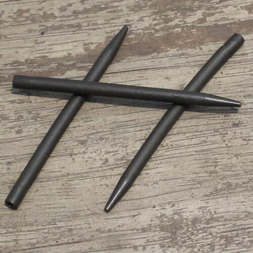 Maxway 55mm tapered Fishing Anti Tangle Sleeves Connect With Hooks Safety Lead Clips Rubber Tail Cones