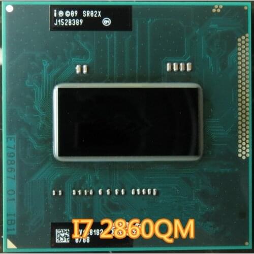 Original intel I7 2860QM 2.5G-3.6G 8M SR02X CPU HM65 HM67 the original formal edition notebook I7-2860QM quad core i7 2860QM