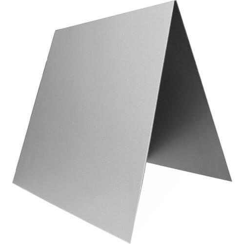 1.0mm Silver Aluminum Oxide Sandblasting Plate Multicolor Optional Double Anodized Sandblasted Finish Surface Scratch Proof