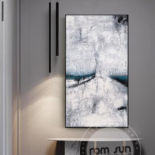 Industrial Style Cold Color Series Poster And Print Modern Canvas Painting HD Wall Art For Living Room Aisle Abstract Home Decor