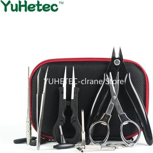 1 bag FATUBE cigarette heating wire winding wire rod DIY multifunctional ceramic tweezers cigarette kit set
