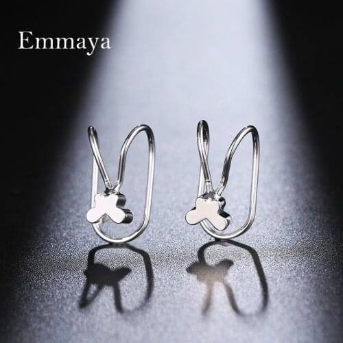 Emmaya Fashion Butterfly Appearance Earring For Women&Girls Ingenious Jewelry Multicolors Choice Banquet Simplicity Style Gift