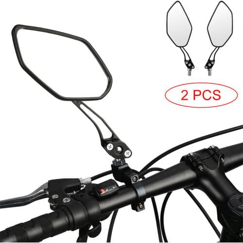 Bicycle Rear View Mirror Bike Cycling Wide Range Back Sight Reflector MTB Bike Adjustable Left Right Rearview Mirrors