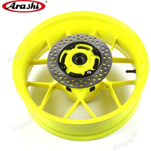 Arashi Rear Wheel Rim Brake Rotor Disc Motor Rim For Honda CBR1000RR 2006 - 2016 CBR 1000 RR 1000RR 2007 2008 2009 2010 2011