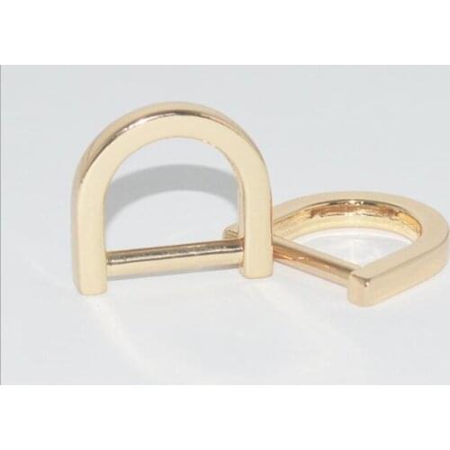 100 pieces/lot) wholesale luggage handbag hardware accessories high-grade D-shaped shoulder strap link adjustment buckle