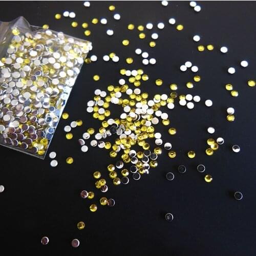 1000 pcs/lot 2mm nail rhinestones NAIL Crystal nail decoration nail art tool