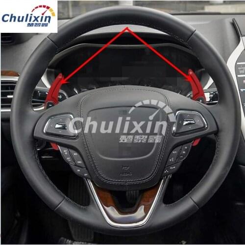 2pcs/lot For FORD Mondeo Edge Taurus 2013 2014 2015 2016 Lincoln MKZ MKX MKS MKT Steering Wheel Shift Paddle Shifter Extension