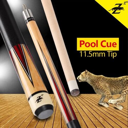 PREOAIDR 3142 Billiard Pool Cue Z2 11.5mm Tip Radial Pin Leather Grip Stick With Case Kit Hard Maple Shaft Professional Billiard