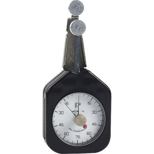 Double Pointer Analog Tensionmeter Tension Gauge of Textile Industry Tester Minimum Scale Value 5gw