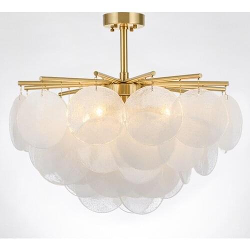 Glass ball 3 black iron pipe industry brand chandelier lighting lighting brass lampes suspendues ventilador