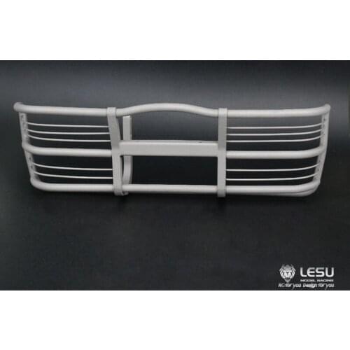 Metal Front Bumper for 1/14 Scale LESU RC TAMIYA Hino700 Tractor Truck Model