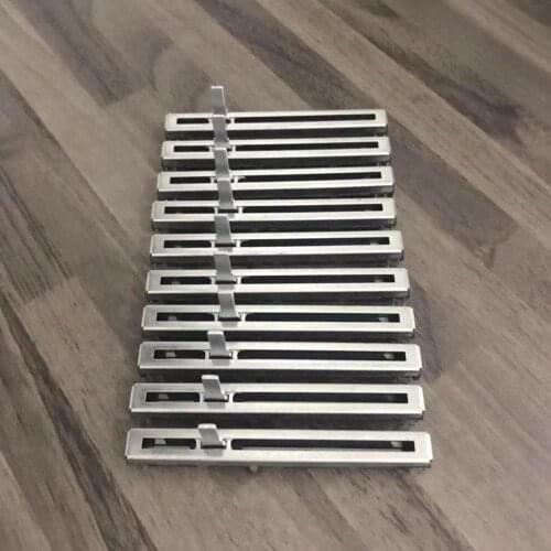 10pcs DJ Live Mixer Fader 50KDx2 OR 10KDX2 Dual CH For Mackie 1402VLZ/1604VLZ/1642VLZPRO