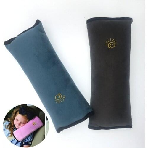 Car-styling seat belt Shoulder Pillow For Volkswagen Touareg Phaeton Bora Lavida Lamando Touran Beetle Magotan