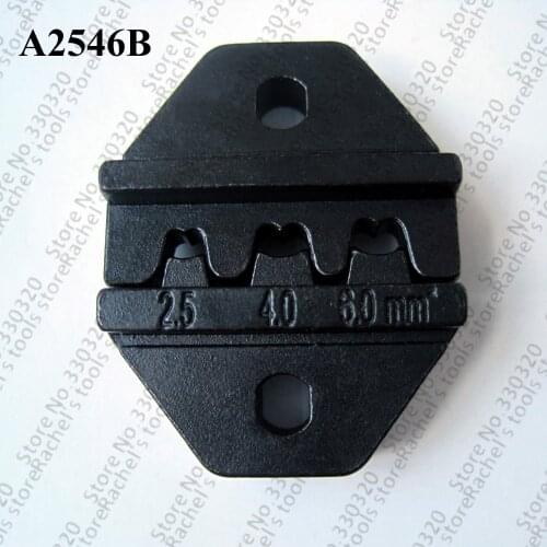 Crimping dies for crimping solar pv connectors 2.5-6mm2 solar crimp tool PV solar PV hand crimping tool dies set