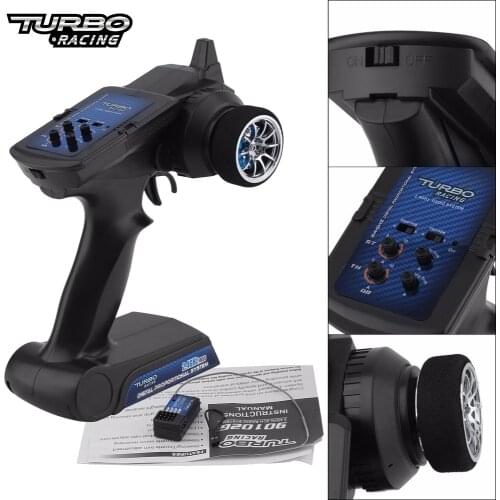 90102G 2.4GHz 2CH Radio system Transmitter Remote Controller & Receiver For RC Car 4WD Truck Boat Toys