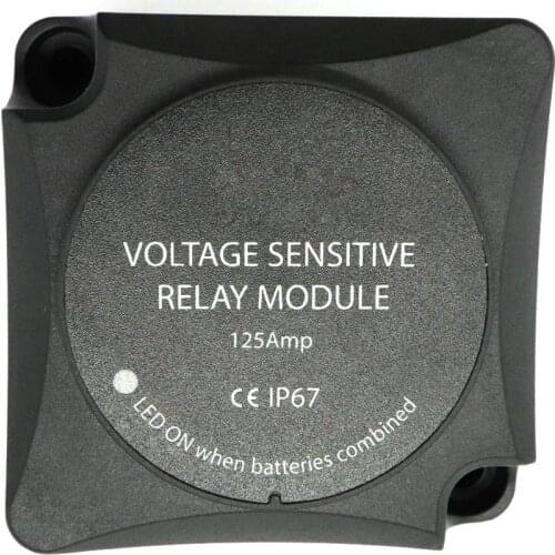 Voltage Sensitive Relay VSR Module 12V 125Amp-Automatic Charing Relay Help Avoid Dead Battery Waterproof
