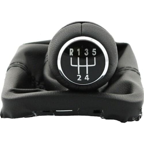 5 Speed Gear Shift Knob Gaiter Boot For VW Beetle 1998 1999 2000 2001 2002 2003 2004 2005 2006 2007 2008 2009 2011