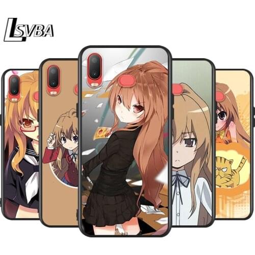 Silicone Cover Cute Gril Toradora Anime for Samsung Galaxy A9 A8 Star A7 A6 A5 A3 Plus 2018 2017 2016 Black Phone Case