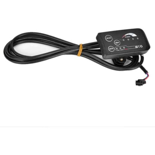 Electric Vehicle Instrument Bicycle 810 LED Display With 4-Wire Cable Control Panel