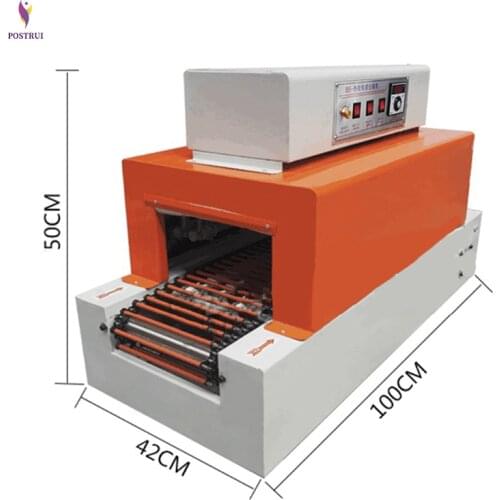 Heat Shrinkable Film Sealer Automatic Blister Machine Retractable PVC Shrink Film Heat Sleeve Plastic Packaging Machine BS-260