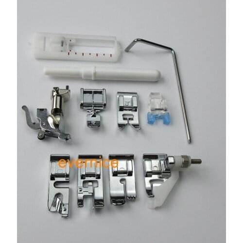 12-Set Piping,Cording,Stitch in The Ditch Foot Bernina 530,730,830,810 Old Style