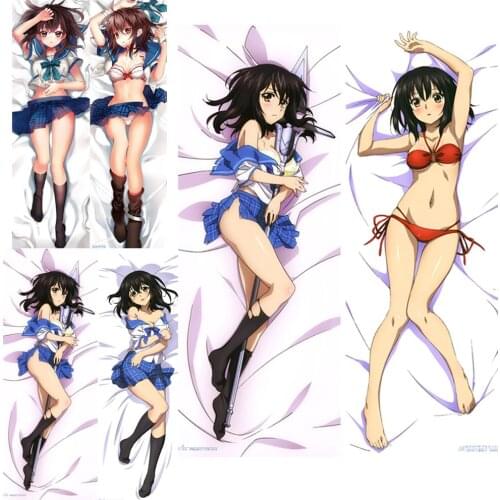 Strike the Blood (Sutoraiku za Buraddo) anime SutoBura Yukina Himeragi & Sayaka Kirasaka pillow cover Dakimakura Pillowcase