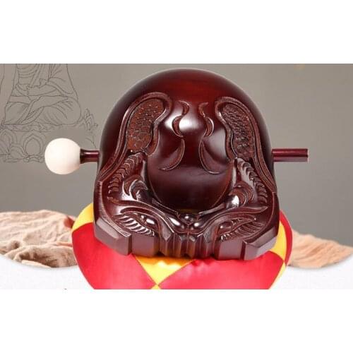 High quality shaolin temple monks wood muyu Buddhist Taoism multiplier monk Buddhism musical instrument